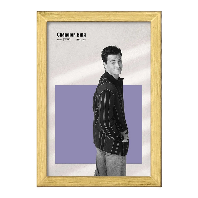 تابلو خندالو طرح متیو پری (Matthew Perryi) کد F11937