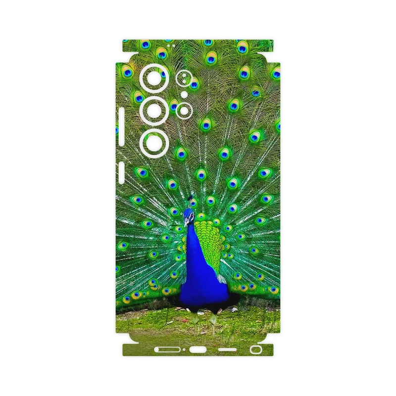 برچسب پوششی ماهوت مدل Peacock-FullSkin مناسب برای گوشی موبایل سامسونگ Galaxy S25 Ultra