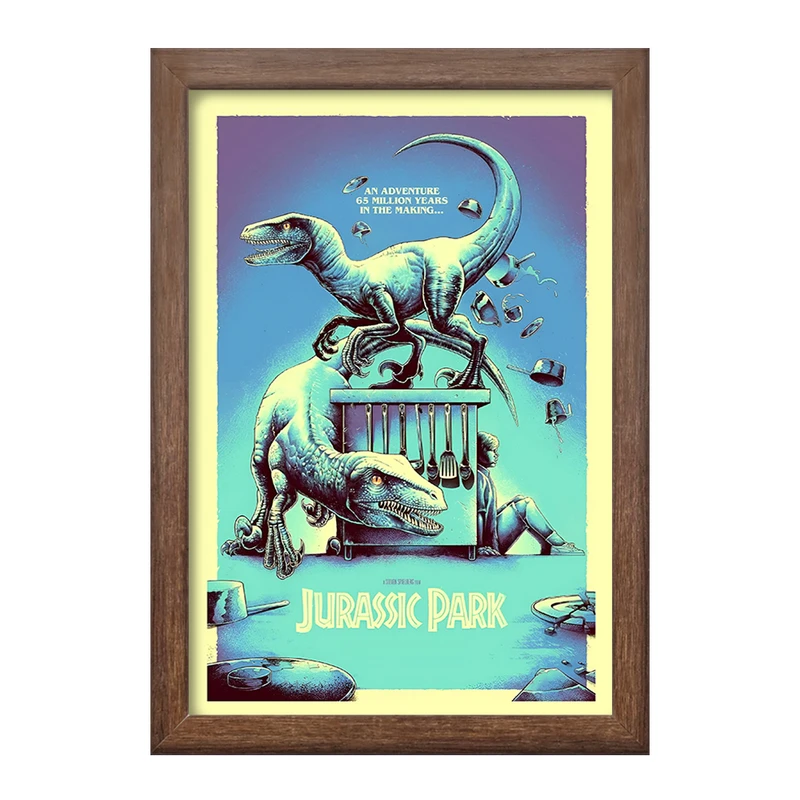 تابلو خندالو طرح ژوراسیک (Jurassic Park) کد F13771