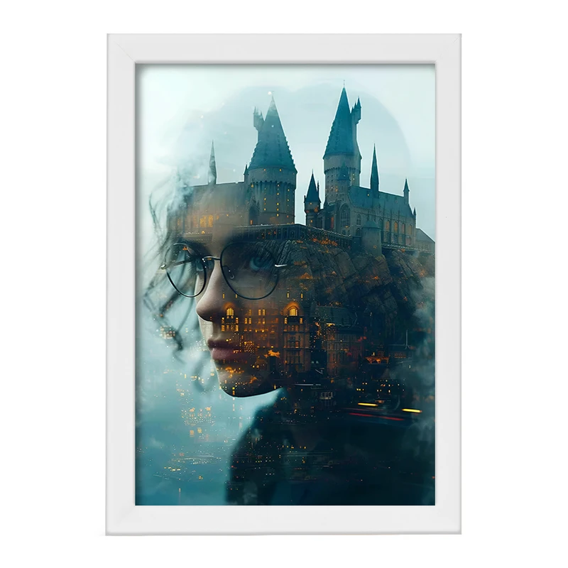 تابلو خندالو طرح هرماینی هری پاتر (Harry Potter) کد F14190