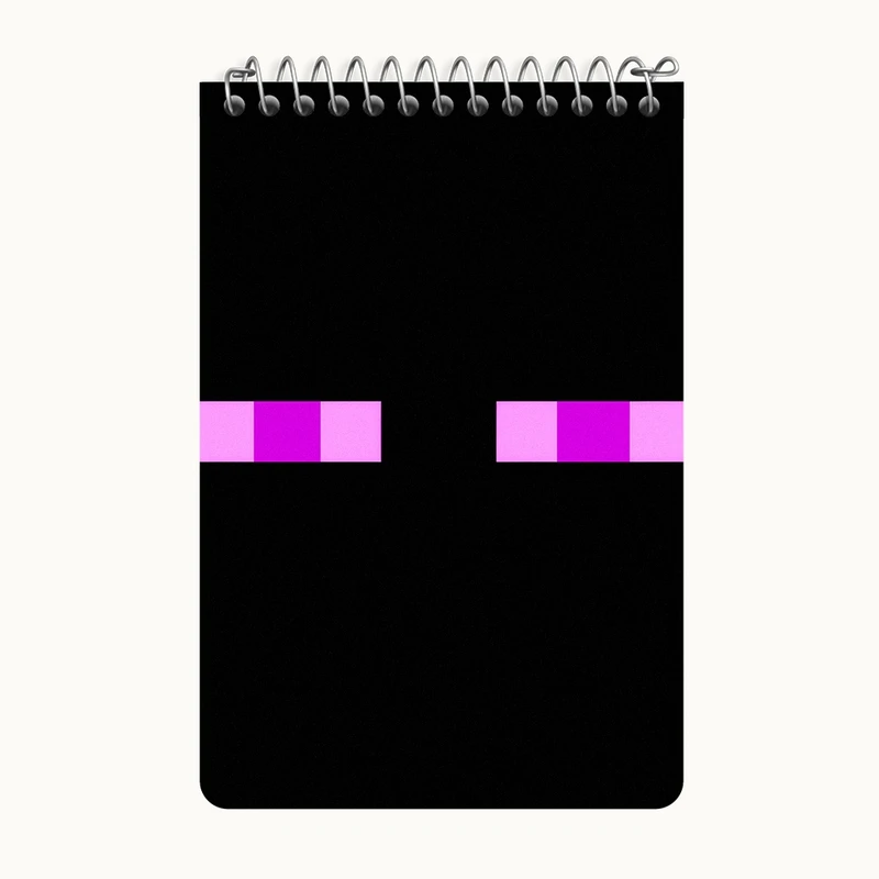 دفتر یادداشت 50 برگ خندالو طرح ماینکرافت (Minecraft) کد F5903