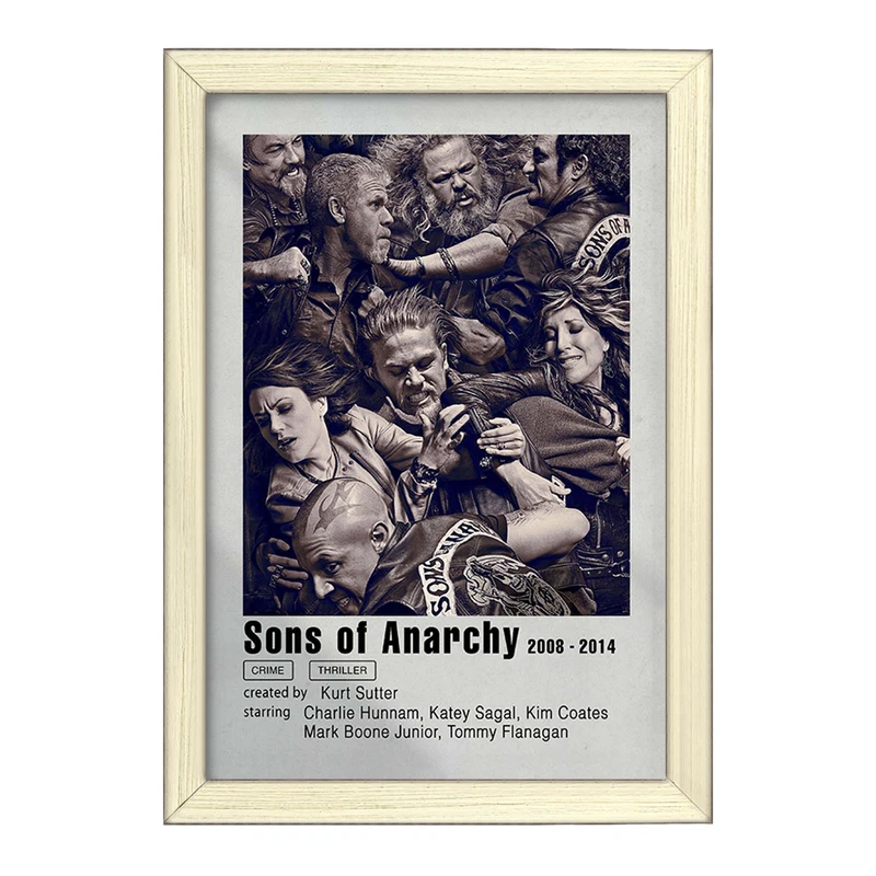 تابلو خندالو طرح فرزندان آشوب (Sons of Anarchy) کد F11292