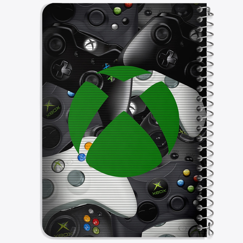 دفتر یادداشت 50 برگ خندالو طرح X Box کد F2526