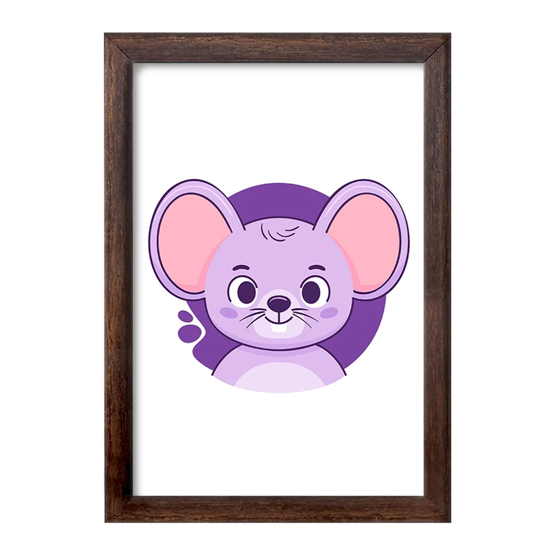 تابلو خندالو طرح موش حیوانات بامزه کد 37150