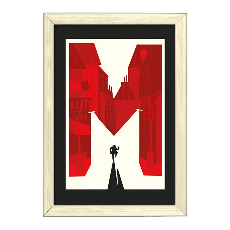 تابلو خندالو طرح فیلم ام (M) کد F10839