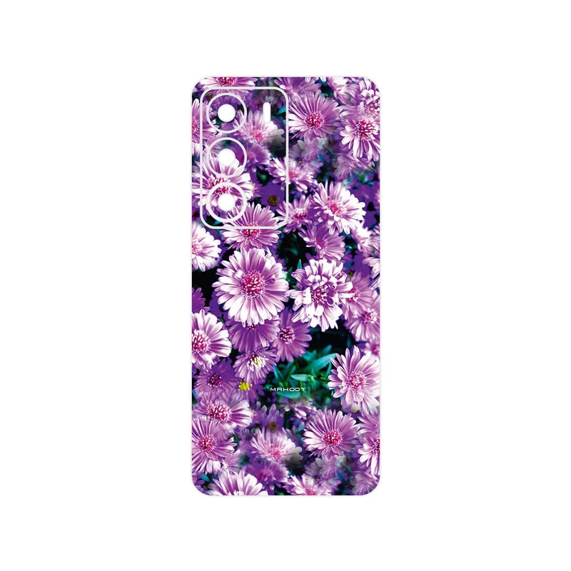 برچسب پوششی ماهوت مدل Purple_Flower مناسب برای گوشی موبایل ریلمی C71