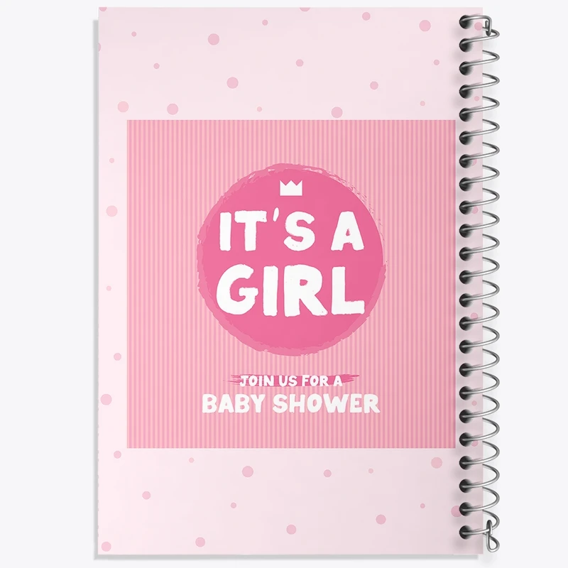 دفتر طراحی 50 برگ خندالو طرح تعیین جنسیت  کد 10955