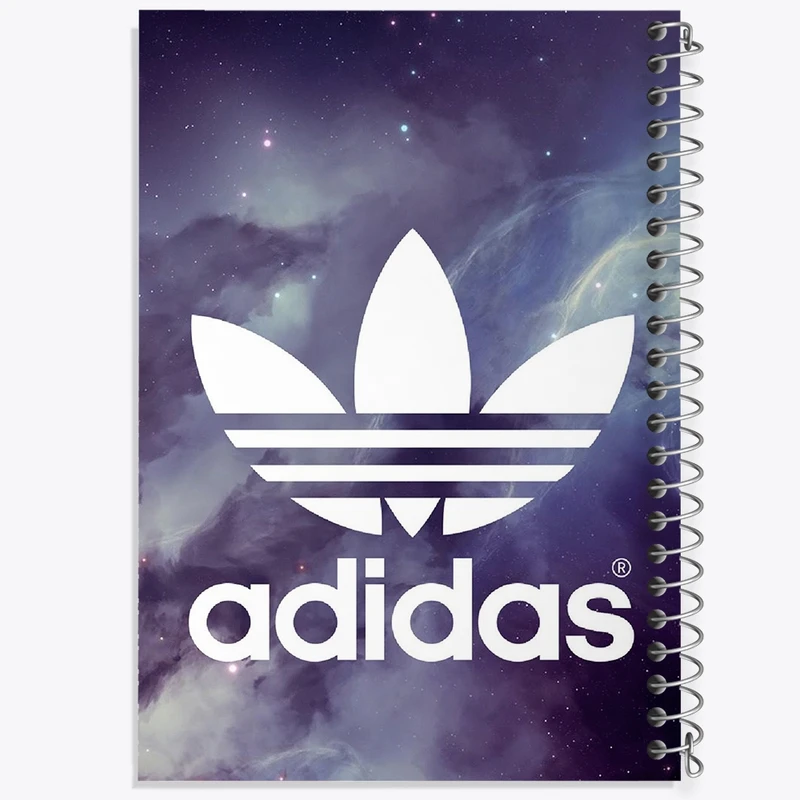 دفتر طراحی 50 برگ خندالو طرح آدیداس (Adidas) کد 36958