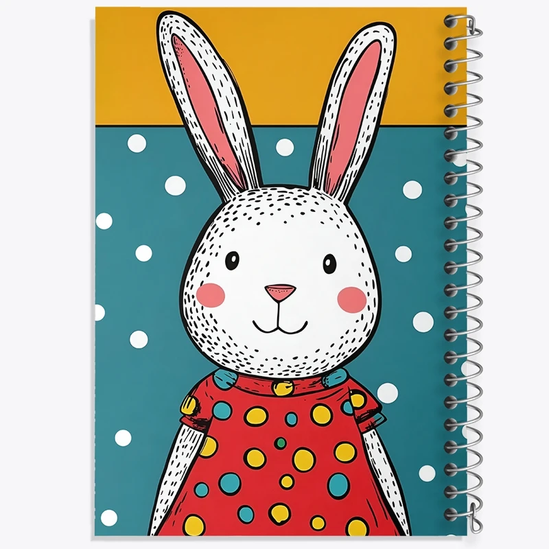 دفتر لیست خرید 50 برگ خندالو طرح خرگوش کد F10318