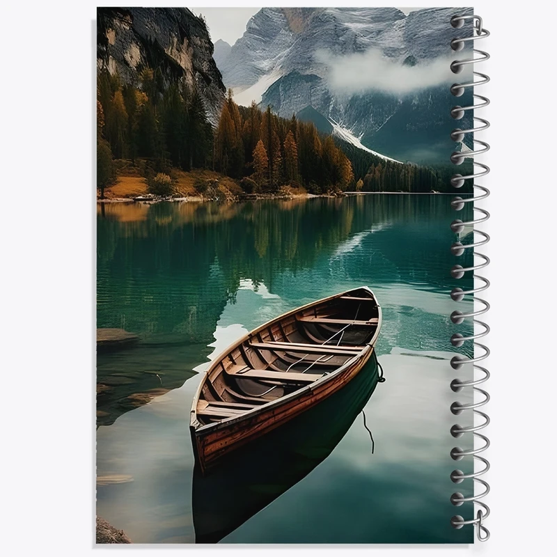 دفتر طراحی 50 برگ خندالو طرح قایق کد F1374