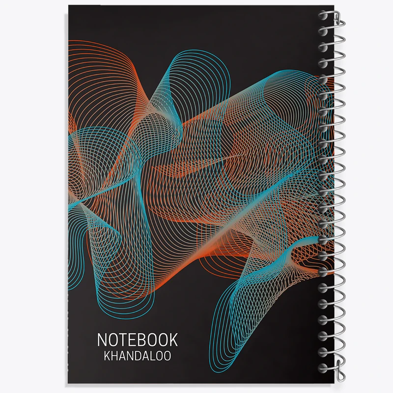 دفتر طراحی 50 برگ خندالو طرح مدرن کد N817