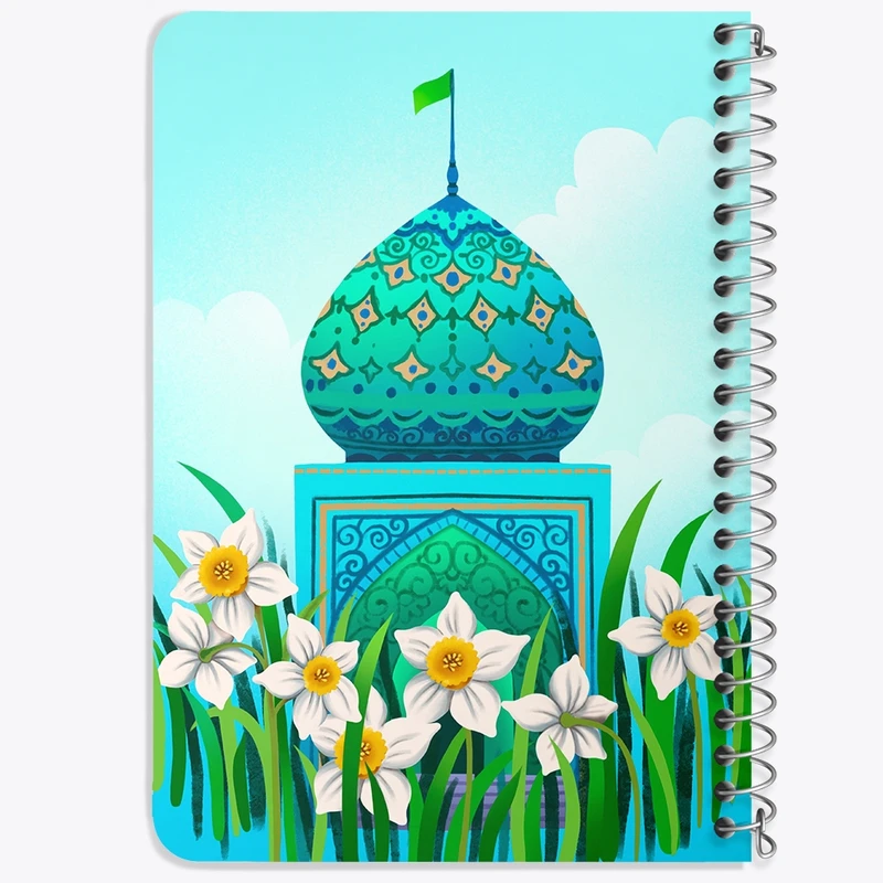 دفتر یادداشت 50 برگ خندالو طرح نیمه شعبان کودکانه کد 25550