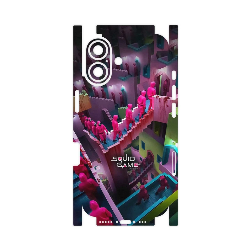 برچسب پوششی ماهوت مدل Squid Game-FullSkin مناسب برای گوشی موبایل اپل iPhone 17