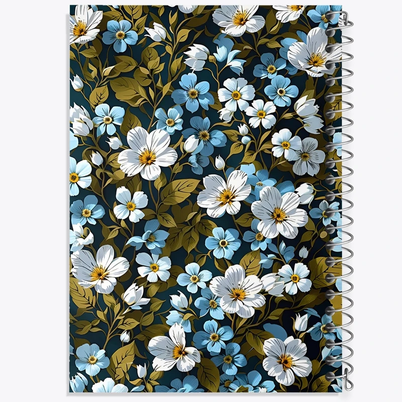 دفتر طراحی 50 برگ خندالو طرح گل گلی کد N2897