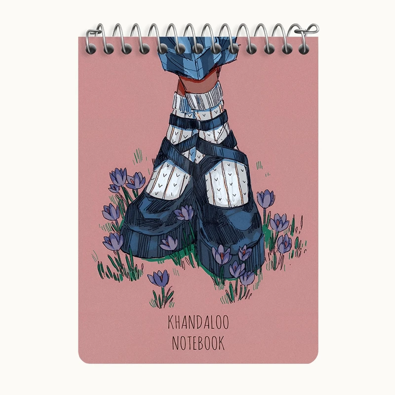 دفتر یادداشت 50 برگ خندالو طرح فانتزی کد N8907