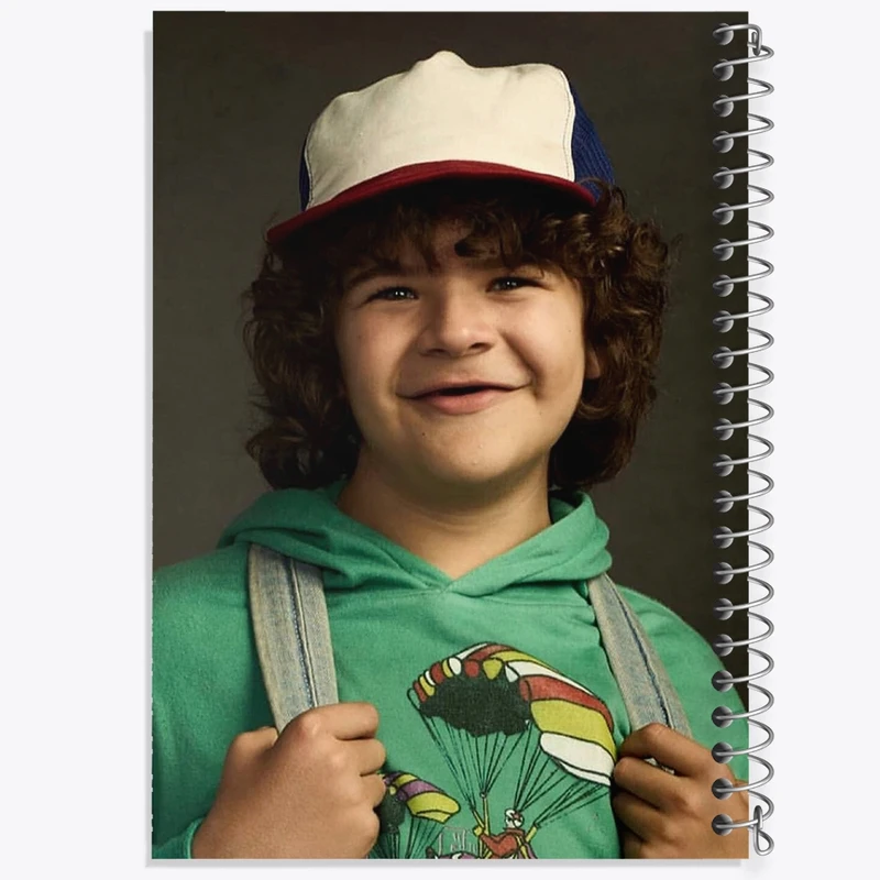 دفتر طراحی 50 برگ خندالو طرح داستین سریال استرنجر تینگز Stranger Things  کد 19317