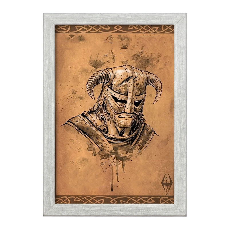 تابلو خندالو طرح بازی اسکایریم (Skyrim) کد 32767