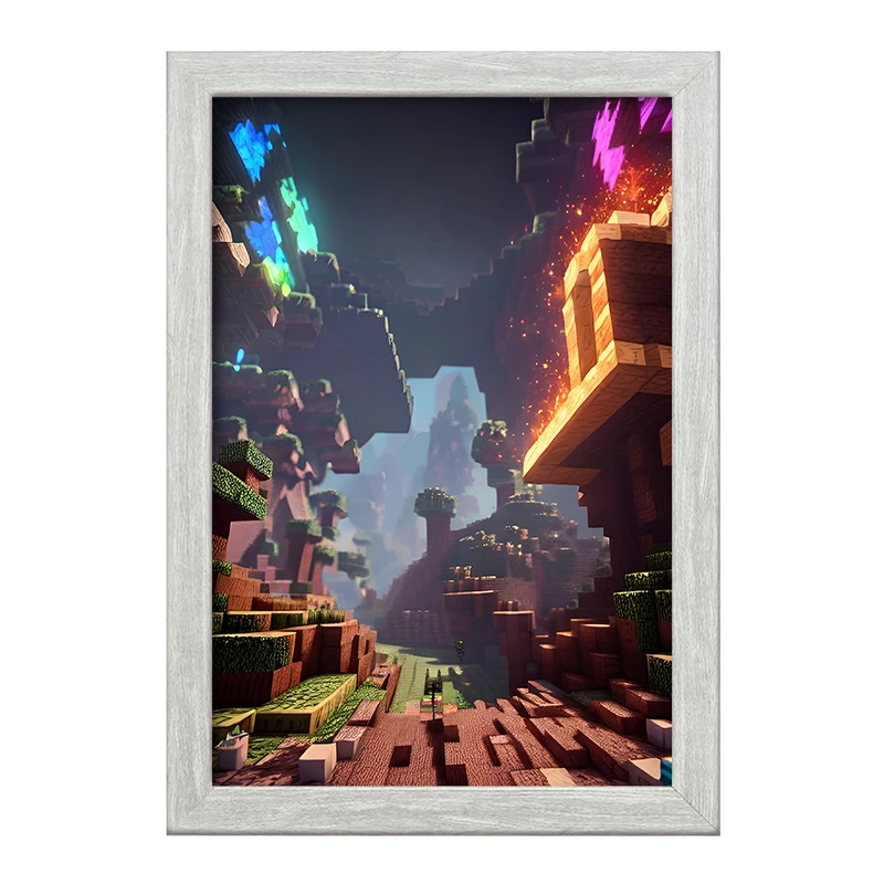 تابلو خندالو طرح ماینکرافت (Minecraft) کد F3525