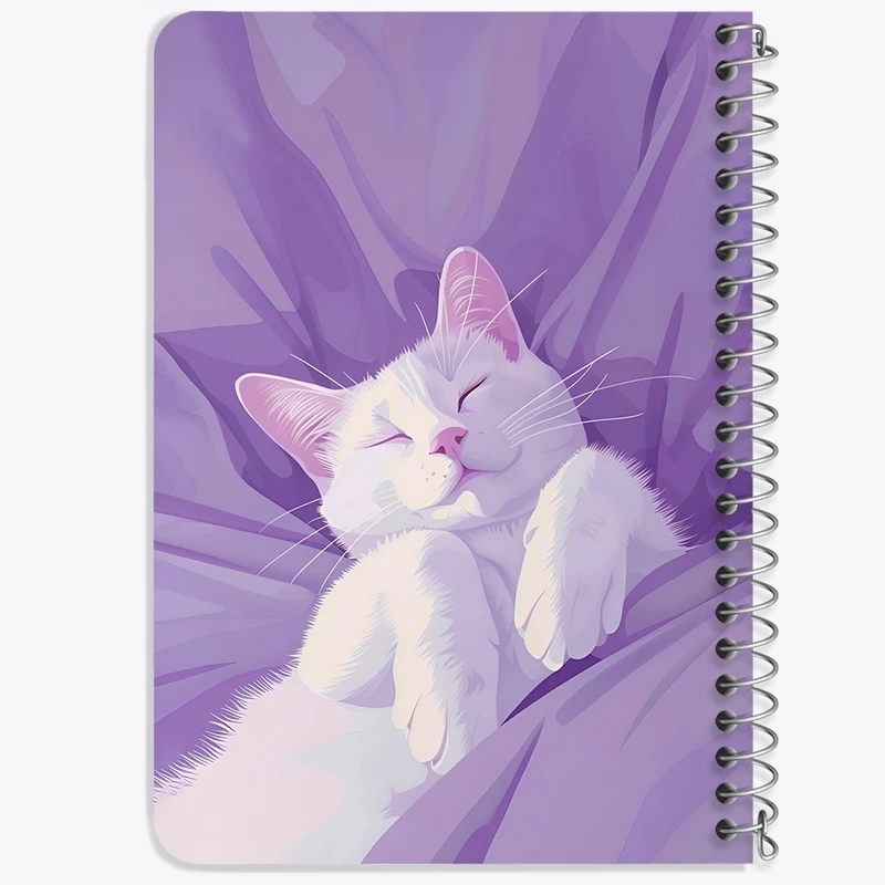 دفتر یادداشت 50 برگ خندالو طرح گربه کد F7288