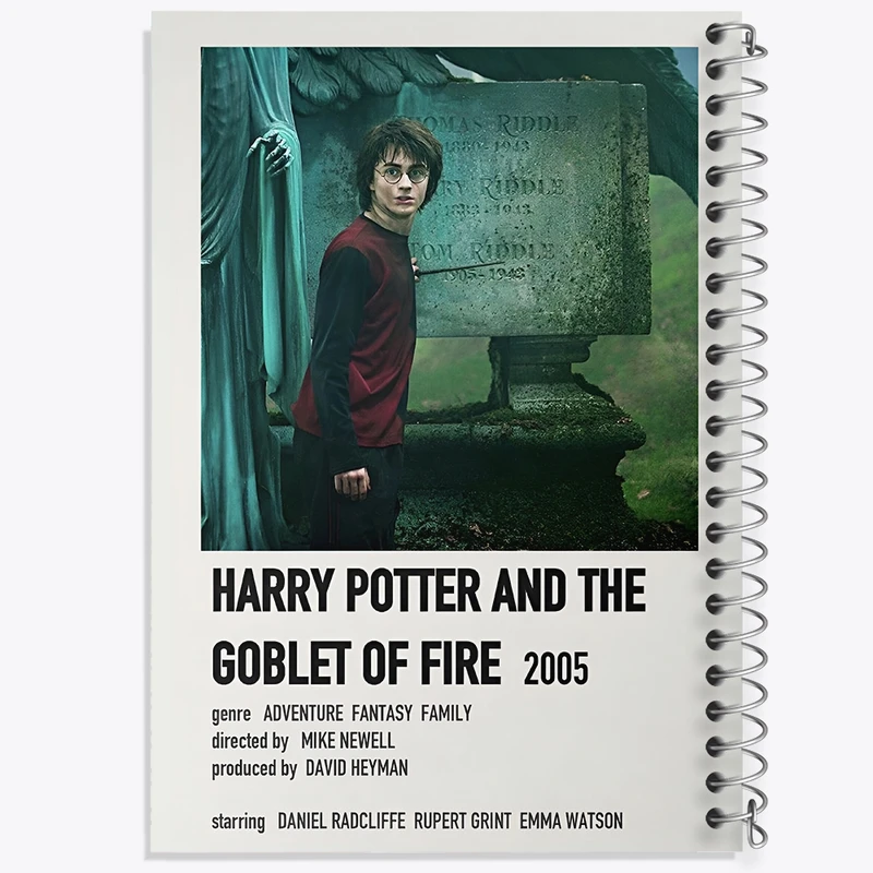 دفتر طراحی 50 برگ خندالو طرح هری پاتر (Harry Potter) کد F13405