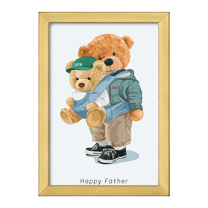 تابلو خندالو طرح تدی Teddy کد 26180