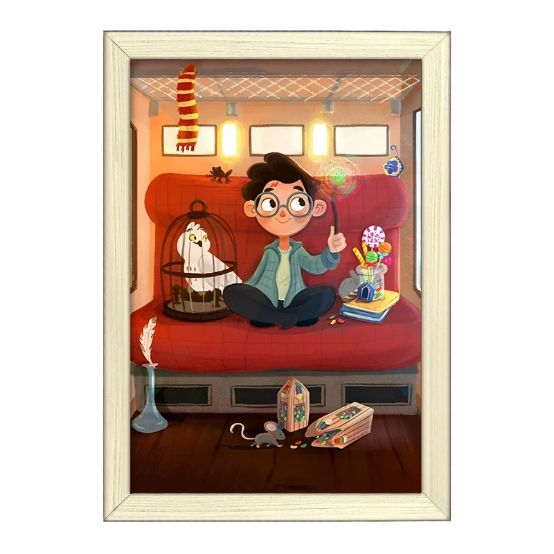 تابلو خندالو طرح هری پاتر (Harry Potter) کد F8627