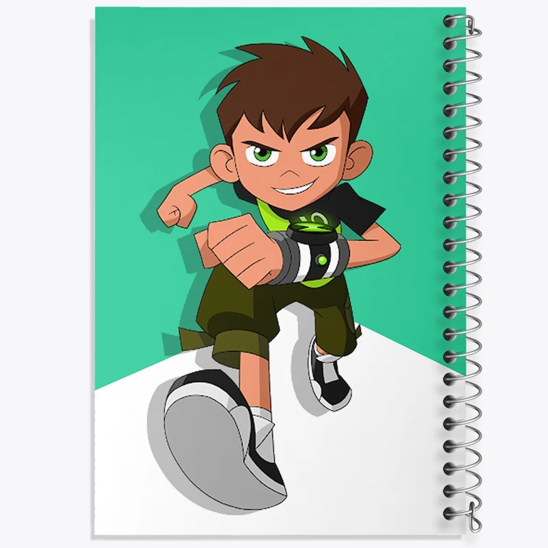 دفتر طراحی 50 برگ خندالو طرح بن تن Ben 10  کد 3360