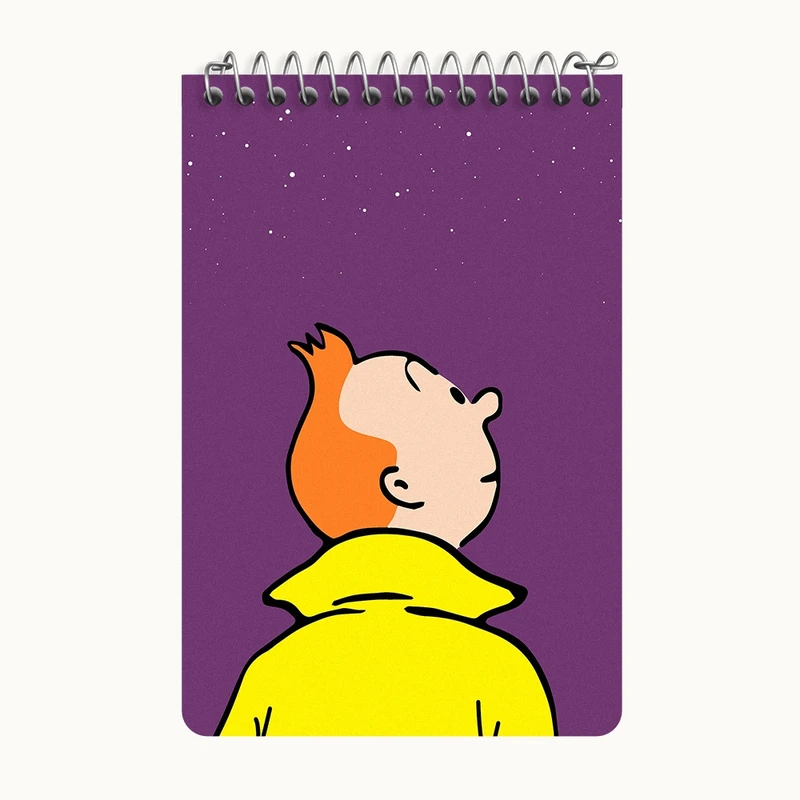 دفتر یادداشت 50 برگ خندالو طرح تن تن (Tintin) کد F10330