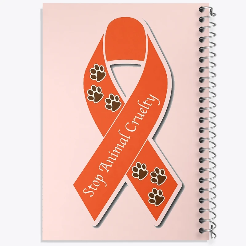 دفتر طراحی 50 برگ خندالو طرح حمایت از حیوانات کد 27373