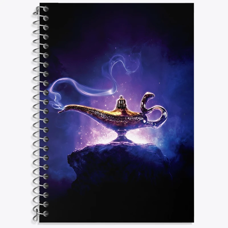 دفتر نت موسیقی 50 برگ خندالو طرح غول چراغ جادو کد N6332