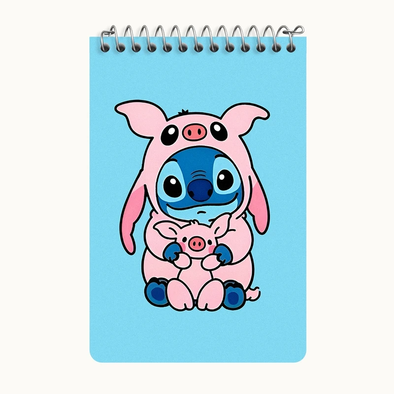 دفتر یادداشت 50 برگ خندالو طرح استیچ کد F12708