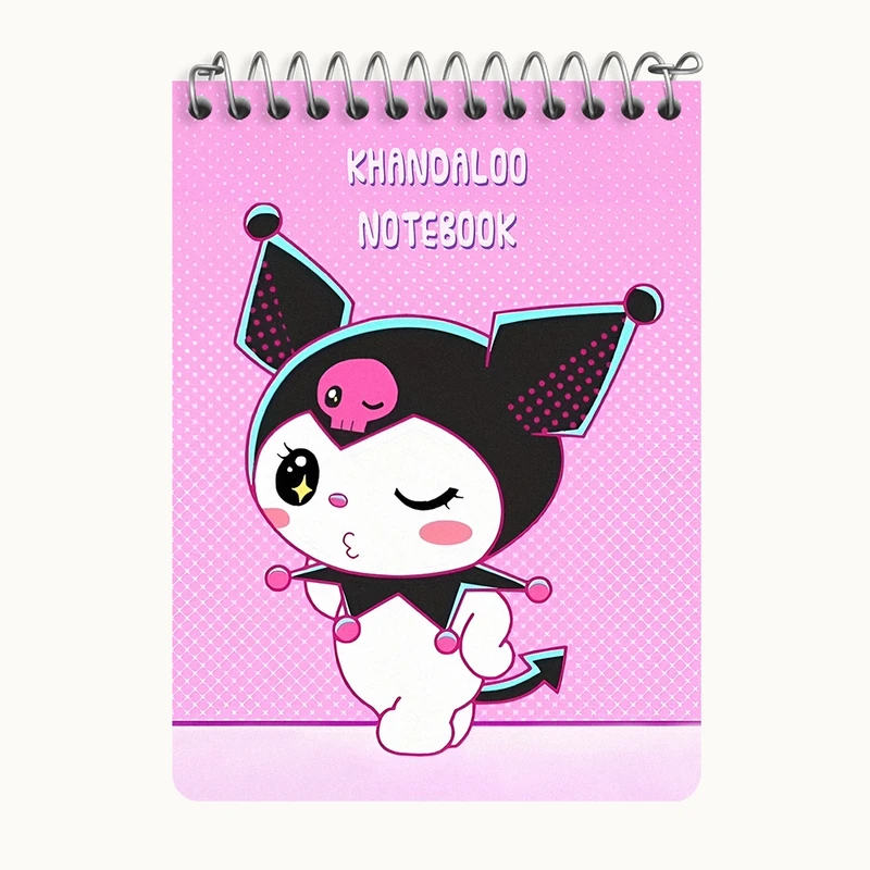 دفتر یادداشت 50 برگ خندالو طرح کرومی (Kuromi) کد N8986