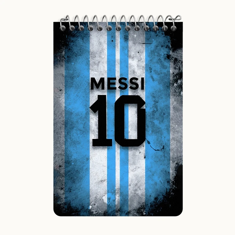 دفتر یادداشت 50 برگ خندالو طرح لیونل مسی کد F4918