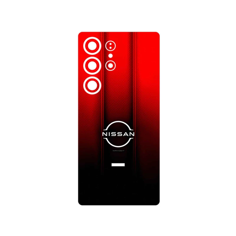 برچسب پوششی ماهوت مدل Nissan_Logo مناسب برای گوشی موبایل سامسونگ Galaxy S25 Ultra