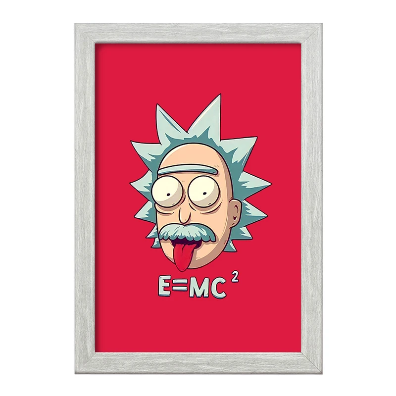 تابلو خندالو طرح ریک (Rick) کد F1692
