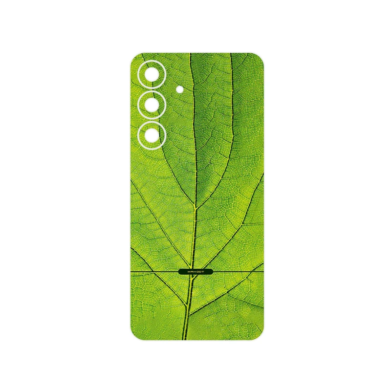 برچسب پوششی ماهوت مدل Leaf_Texture مناسب برای گوشی موبایل سامسونگ Galaxy S25 FE