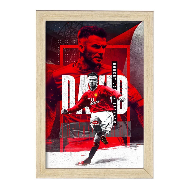 تابلو خندالو طرح دیوید بکام (David Beckham) کد F13513