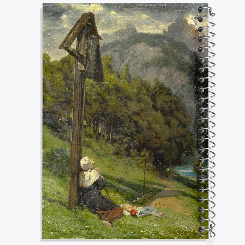 دفتر نقاشی 50 برگ خندالو طرح نقاشی آرولید اثر ارنست استوکلبرگ کد F12477