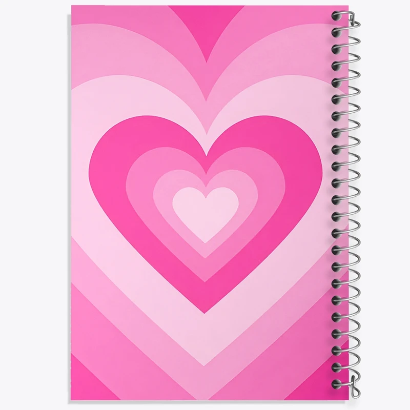 دفتر طراحی 50 برگ خندالو طرح قلب کد N8444