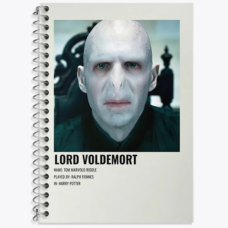 دفتر لغت 50 برگ خندالو طرح لرد ولدمورت (Lord Voldemort) کد F13403