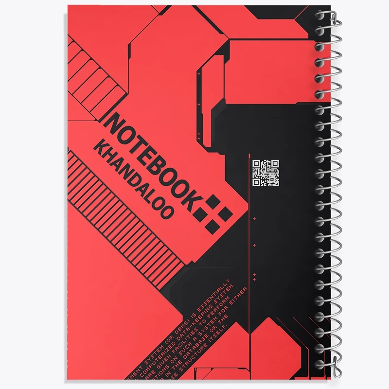 دفتر شطرنجی 50 برگ خندالو طرح مدرن کد N7572