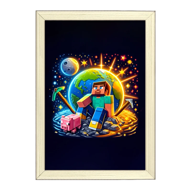 تابلو خندالو طرح ماینکرافت (Minecraft) کد F12060