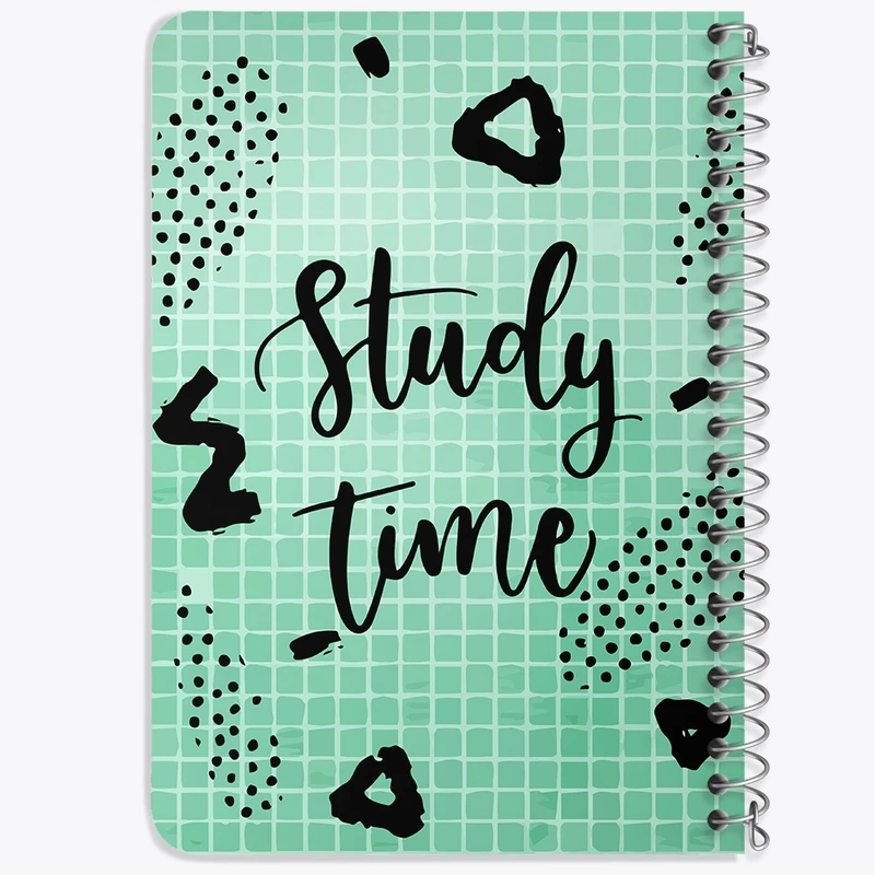 دفتر یادداشت 50 برگ خندالو طرح Study Time کد N74
