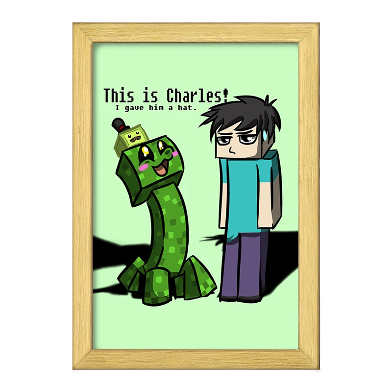 تابلو خندالو طرح ماینکرافت (Minecraft) کد F1666