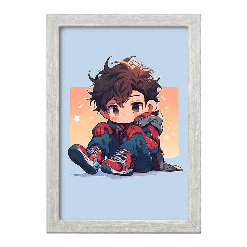 تابلو خندالو طرح پسر عنکبوتی کد F4189