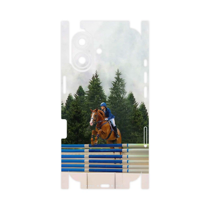 برچسب پوششی ماهوت مدل Equestrianism-FullSkin مناسب برای گوشی موبایل اپل iPhone 17