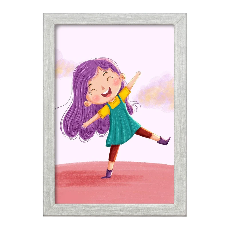 تابلو خندالو طرح دخترانه فانتزی کد 25746