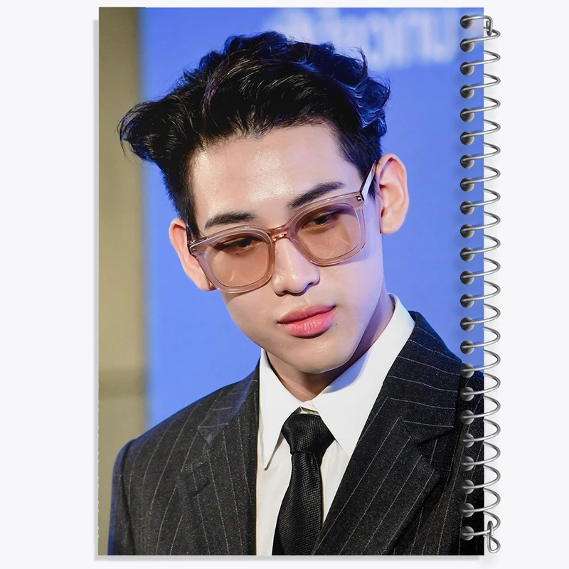 دفتر طراحی 50 برگ خندالو طرح بم بم گروه گات سون GOT7  کد 20939