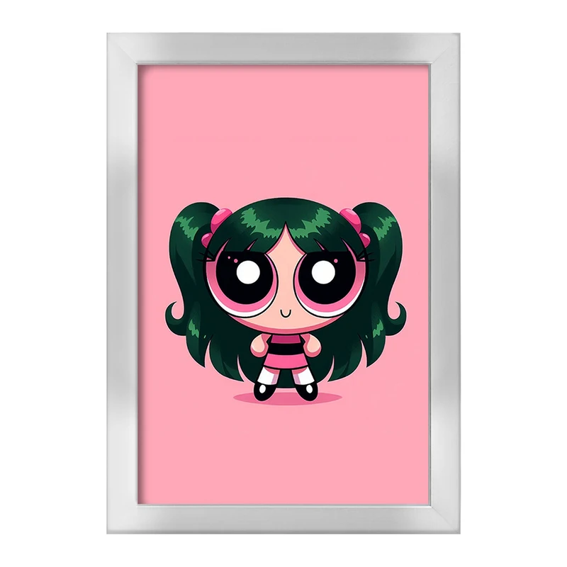 تابلو خندالو طرح دختران نیرومند کد F2749