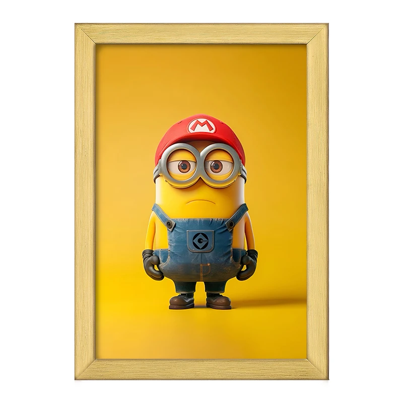 تابلو خندالو طرح مینیون‌ها (Minions) کد F3387